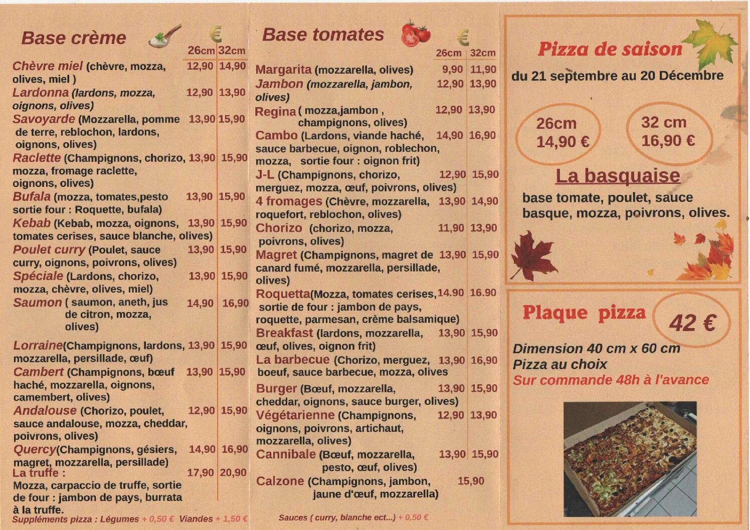 flyer automne